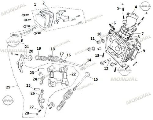 MONDIAL 125 Mash I EGZOZ SUPABI