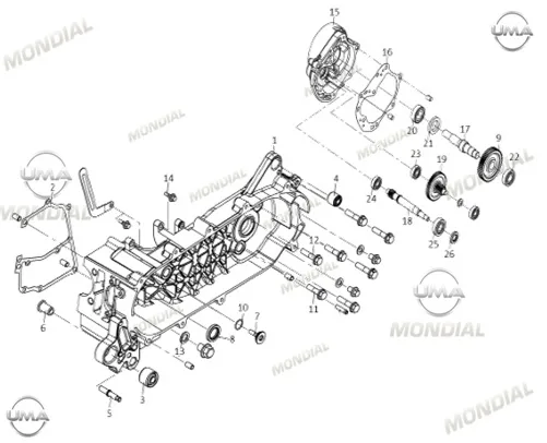 MONDIAL 50 TAB AKTARMA KAPAGI