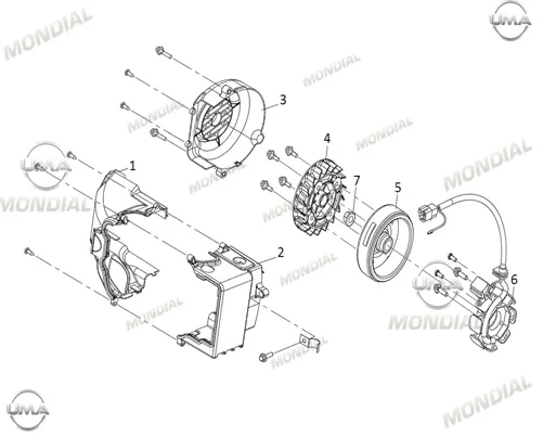 MONDIAL 50 TAB ALT KORUYUCU KAPAK
