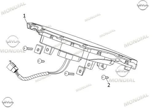 MONDIAL 50 TAB GOSTERGE PANELI KOMPLE