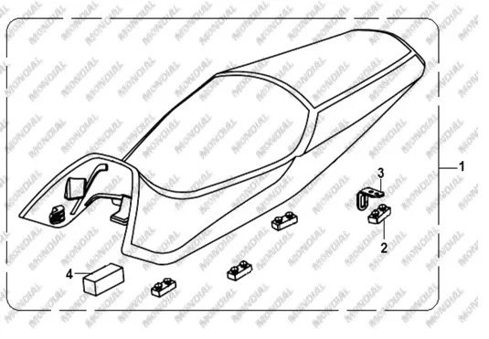 CFMOTO 650MT SELE ALTI BAGLANTI TAKOZU
