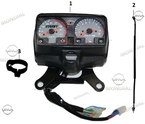 MONDIAL 100 UAG i_22 GOSTERGE PANELI KOMPLE