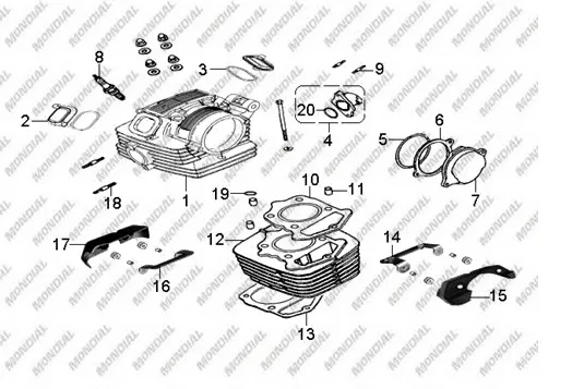 MONDIAL 150 SENTOR SUPAP TAPASI