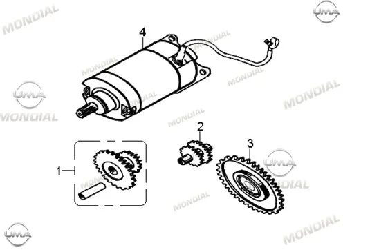 MONDIAL 180 Z-ONE S ILK HAREKET DISLISI