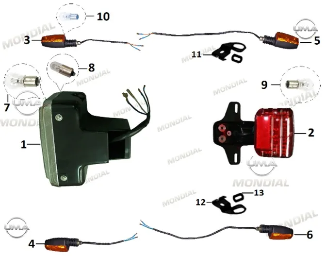 MONDIAL 50 UAG ec ON SOL SINYAL KOMPLE