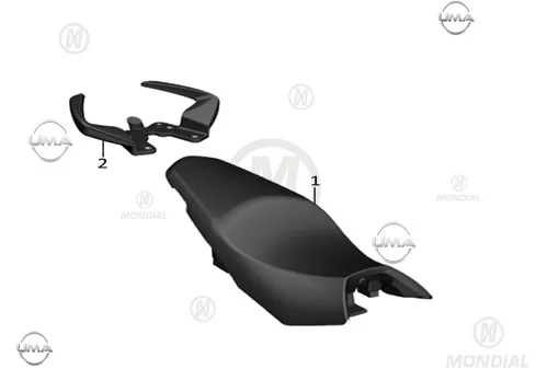 MONDIAL KD 125 F ARKA TUTAMAK