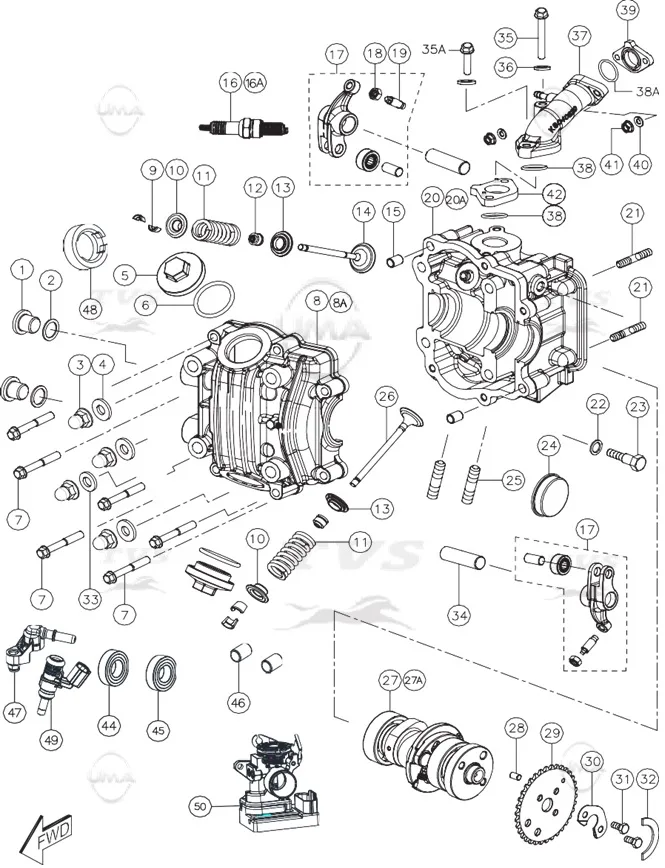 TVS JUPITER 110 (E5) EMME MANIFOLDU E5