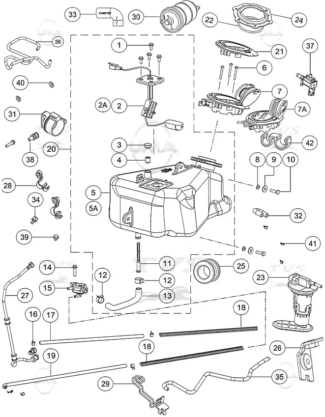 TVS JUPITER 110 (E5) BENZIN DEPO SAMANDIRASI E5