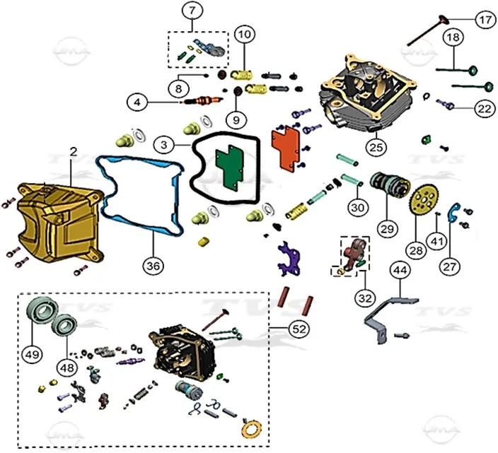 TVS NTORQ 125 (E5) EKSANTRIK MILI