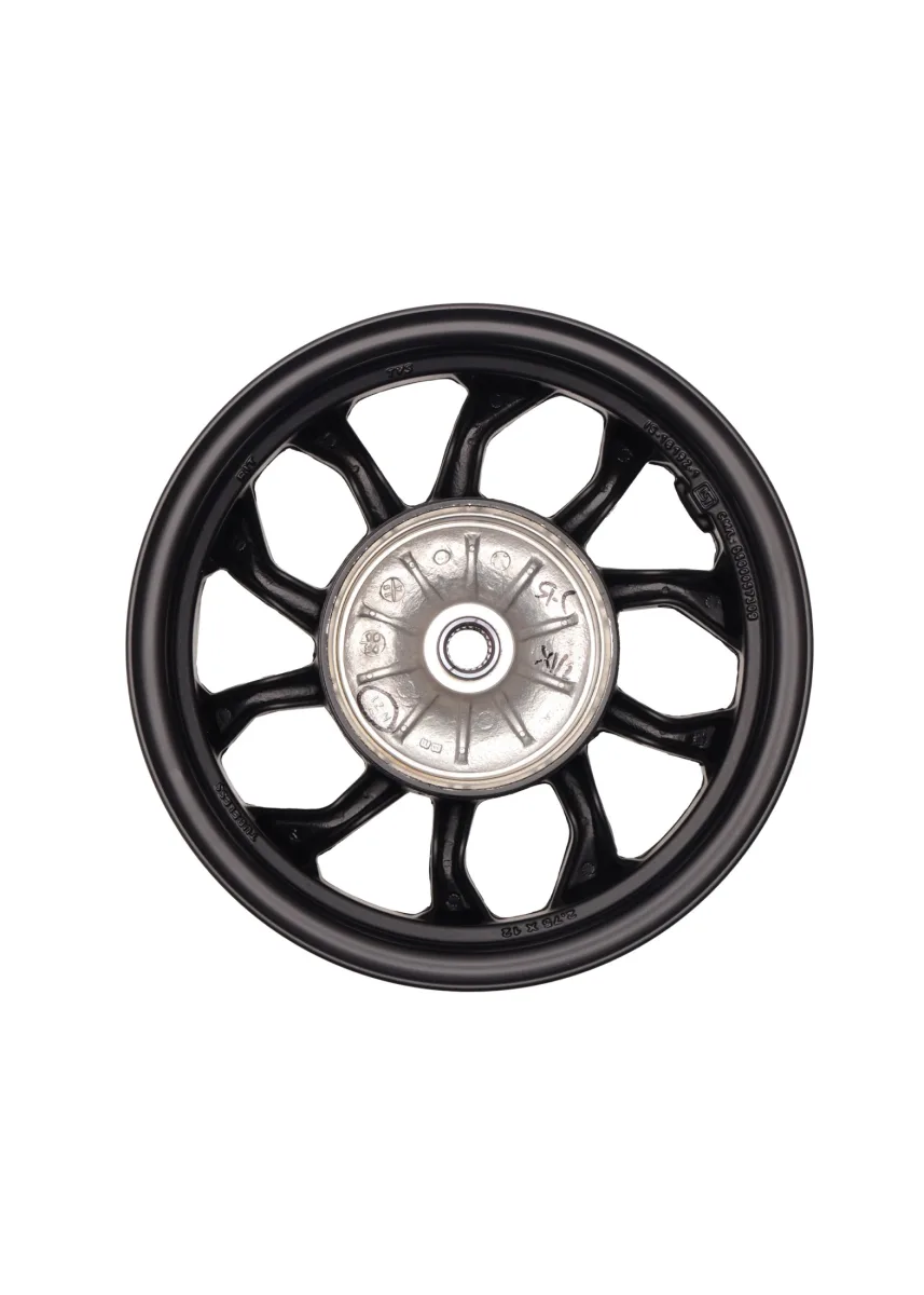 TVS NTORQ 125 (E5) ARKA JANT - CELIK (2.75X12") (SIYAH)