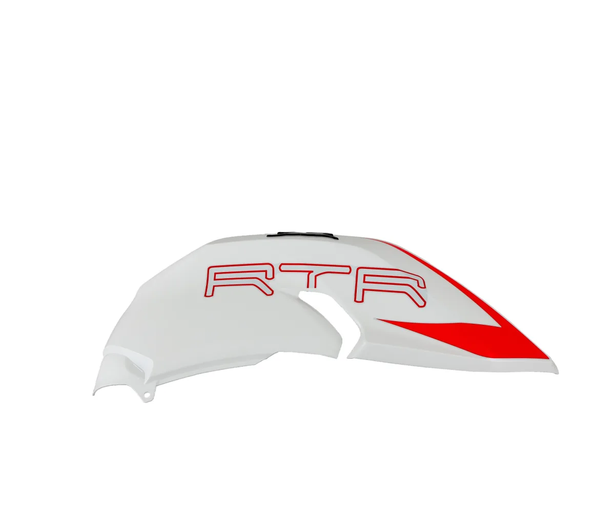 TVS APACHE RTR 200 e4 BENZIN DEPOSU SAG KARENAJ (BEYAZ)