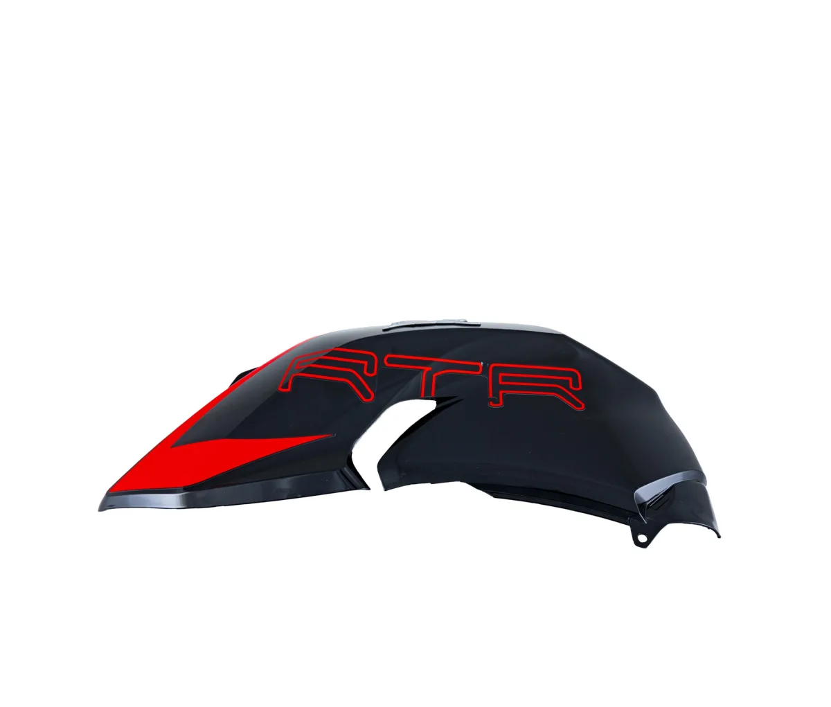TVS APACHE RTR 200 e4 BENZIN DEPOSU SOL KARENAJ (SIYAH)