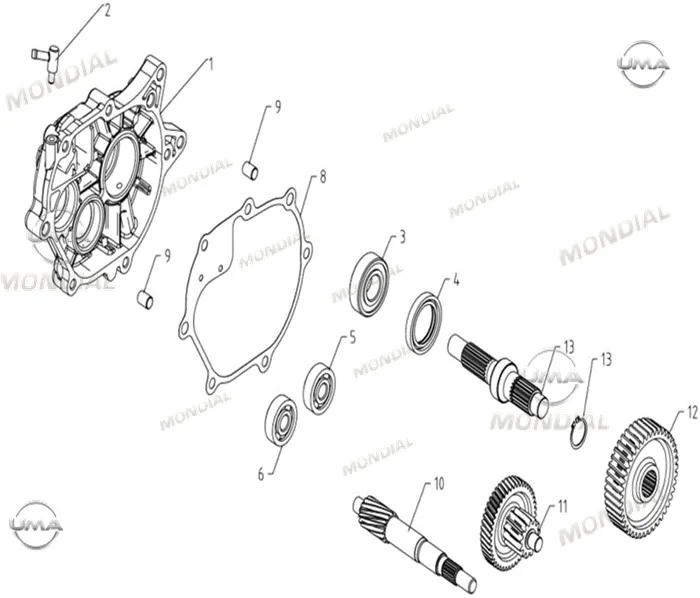 MONDIAL SKUTY 125 TAHRIK MILI