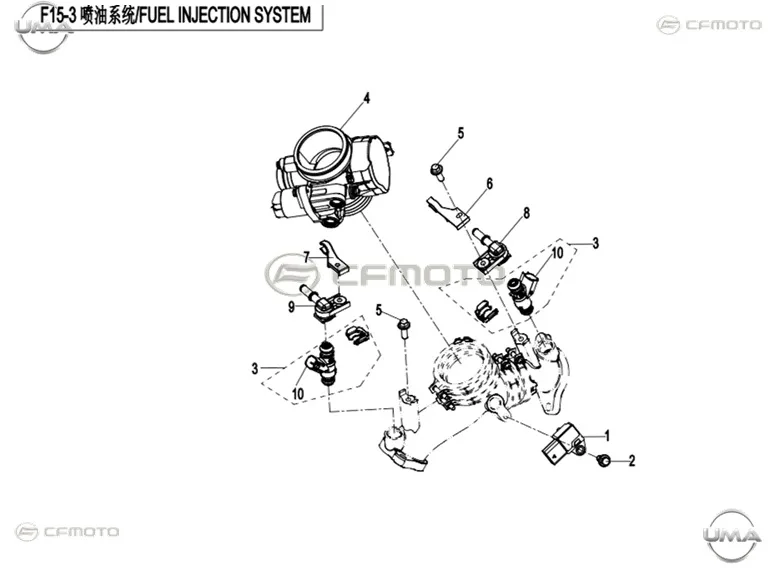 CFMOTO ZFORCE 800 EX EPS (T1B) EMIS HAVASI SICAKLIK SENSORU