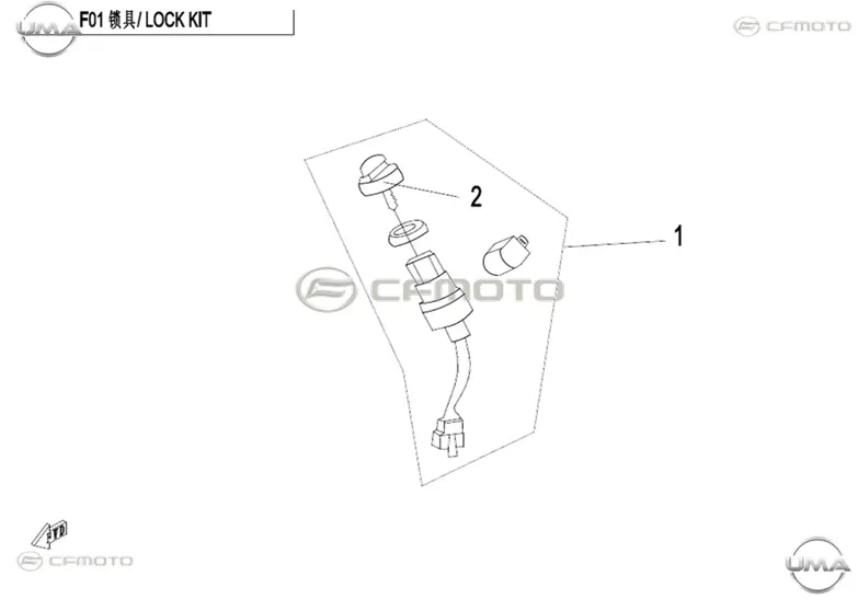 CFMOTO CF GOES TERROX 400L (CF400ATR-4L)(T3B) KILIT SETI