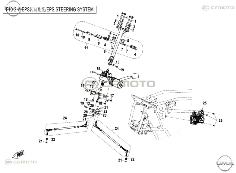 CFMOTO CF GOES TERROX 400L (CF400ATR-4L)(T3B) GIDON MILI