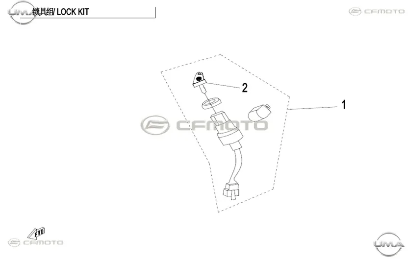 CFMOTO CF1000ATR (T3B) KILIT SETI