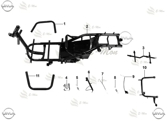 E-MON CYCLONE 3000 SELE KILIT MEKANIZMASI