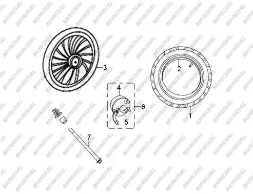 E-MON JOY DIS LASTIK (2.25-14) (TUBE)