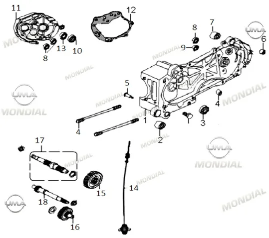 MONDIAL VIRAGO 50 HIZ TETIKLEME SENSORU