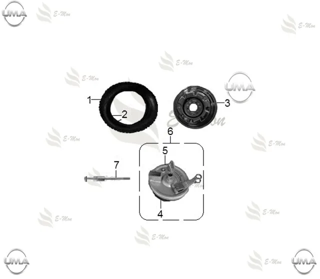 E-MON TT CAR-GO _16 IC LASTIK (3.00-12)