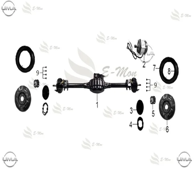 E-MON TT CAR-GO _16 DIS LASTIK (4.00-12) (TUBE)