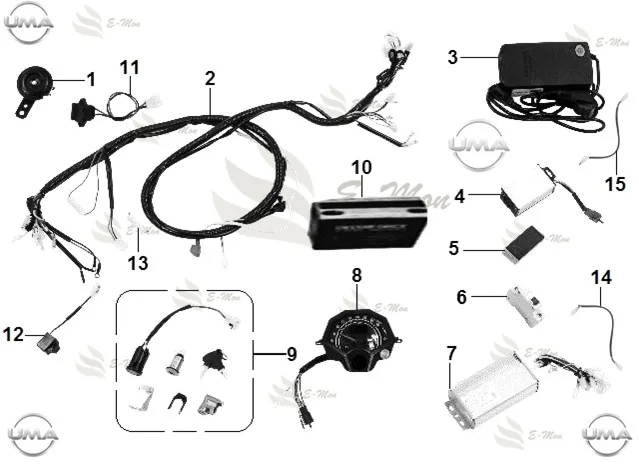 E-MON X-MAN KONTROL UNITESI