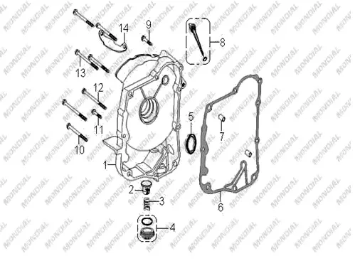 MONDIAL 150 FJX (Off Road) ATESLEME BOBINI KABLO TUTUCUSU
