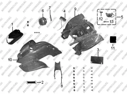 MONDIAL 150 VULCAN KRANK YARIM AY KAMA