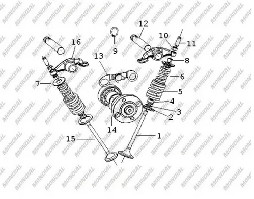 MONDIAL 200 JACKALX O-RING 9X1.9