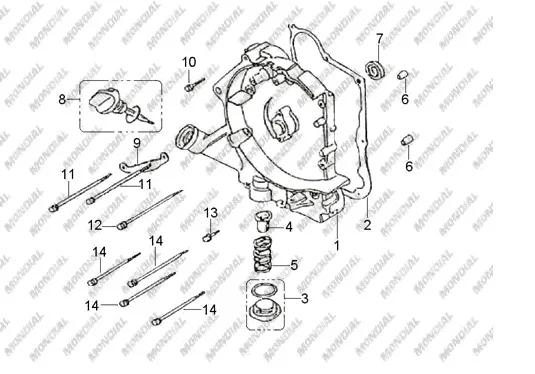 MONDIAL MD150 HEDGE YAG FILTRESI