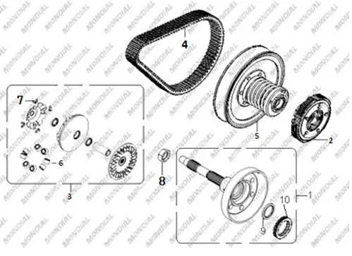 MONDIAL TERRALANDER 500 MASURA SET AGIRLIK (ADET)