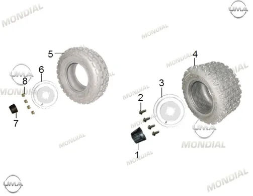 MONDIAL TERRATRACK 200 SOMUN M10