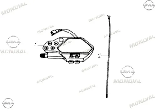 MONDIAL X-TREME MAX 150 GOSTERGE PANELI KOMPLE