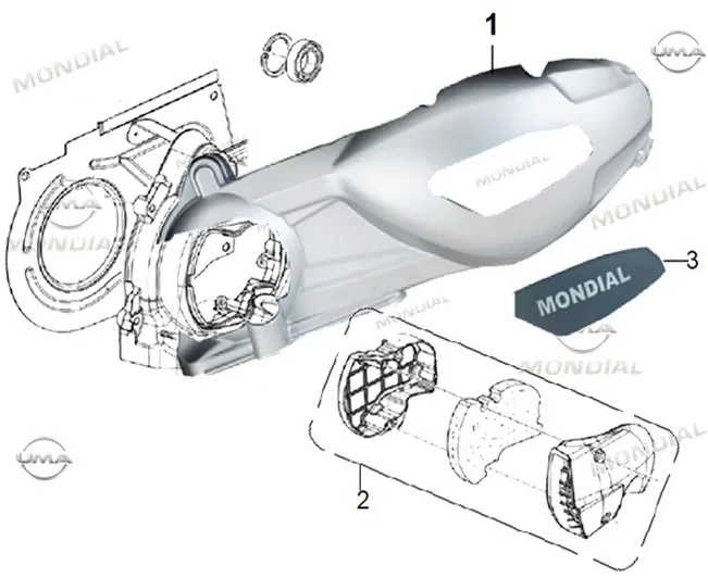 MONDIAL RESSIVO 250 HAVA GIRISI KOMPLE