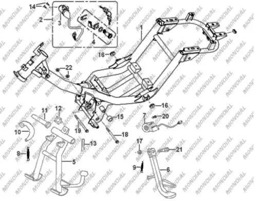 MONDIAL 100 KM BURC 17X25X35.5