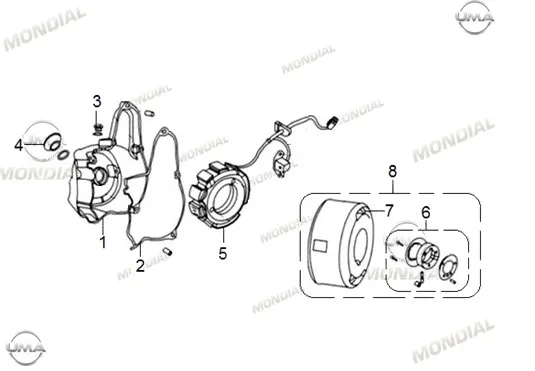 MONDIAL 100 MFH _15 SOL DEKORATIF KAPAK