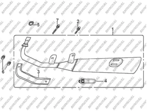 MONDIAL 110 FT SELE KILIT MEKANIZMASI