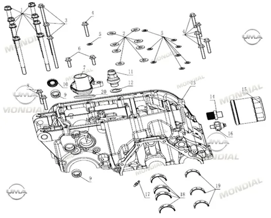 MONDIAL 400 RX3S EVO YAG BORUSU