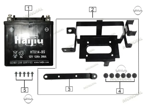 MONDIAL 400 RX3S EVO AKU BAGLANTI BRAKETI