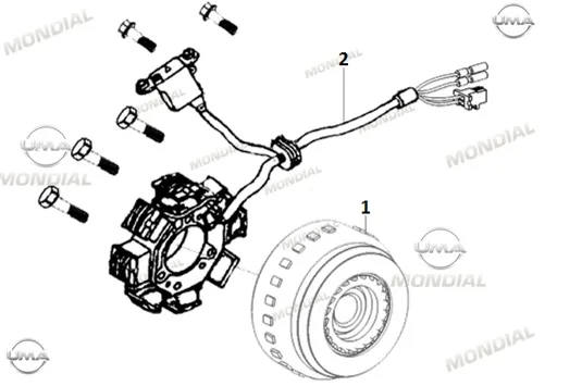 MONDIAL RX1 ROTOR