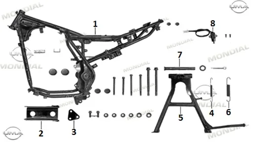 MONDIAL RX1 ORTA SEHPA MILI