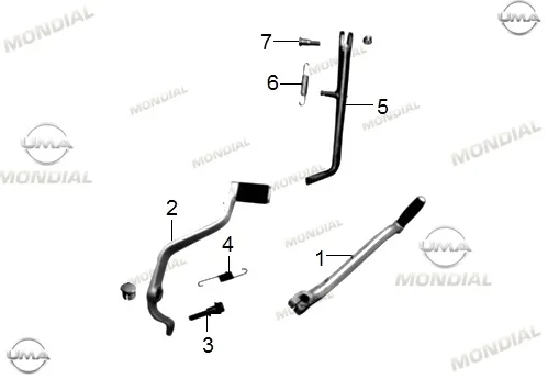 MONDIAL RX3I EVO 250 YAN SEHPA