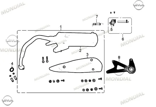 MONDIAL 100 NT TURKUAZ EGZOZ (SIYAH)