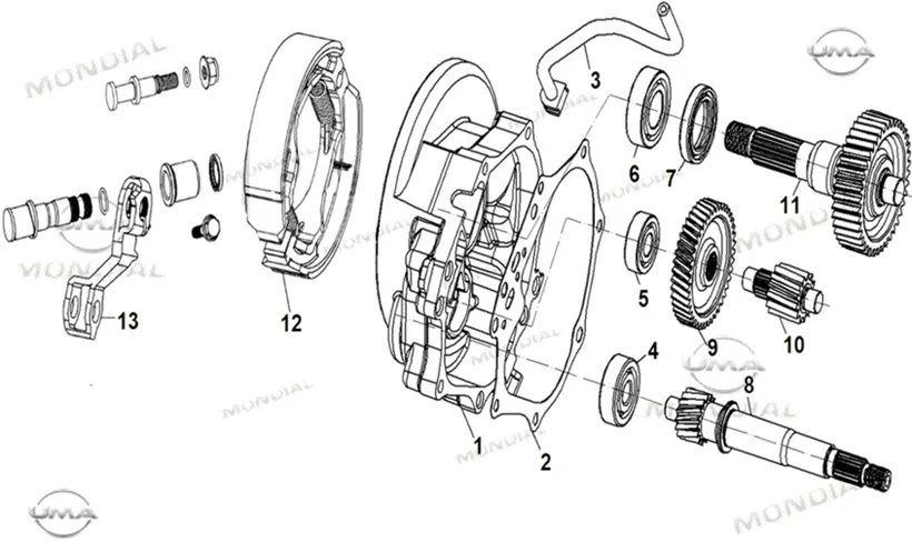 MONDIAL LAVINIA 125 ARA DISLI (50T)