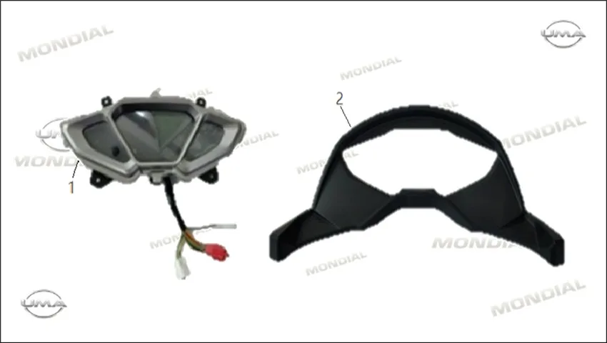 MONDIAL 125 FUZION (E5+) KILOMETRE TABLASI