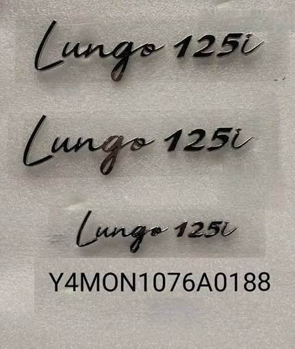 MONDIAL 125 LUNGO (E5+) ETIKET SETI KOMPLE
