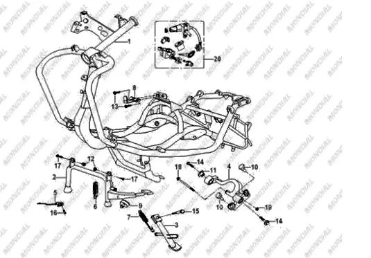 MONDIAL 125 MT SASI (125MT)