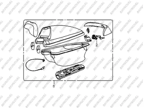 MONDIAL 125 MT ARKA CANTA (BORDO)