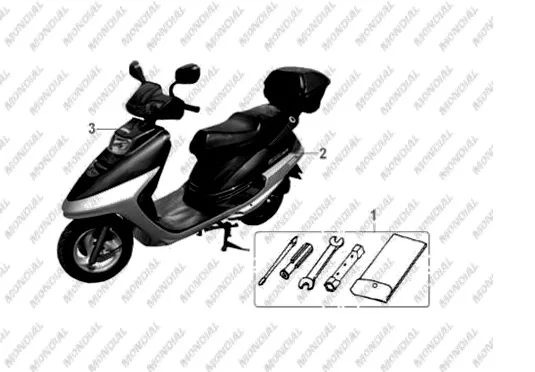 MONDIAL 125 MT ON KARENAJ AMBLEMI